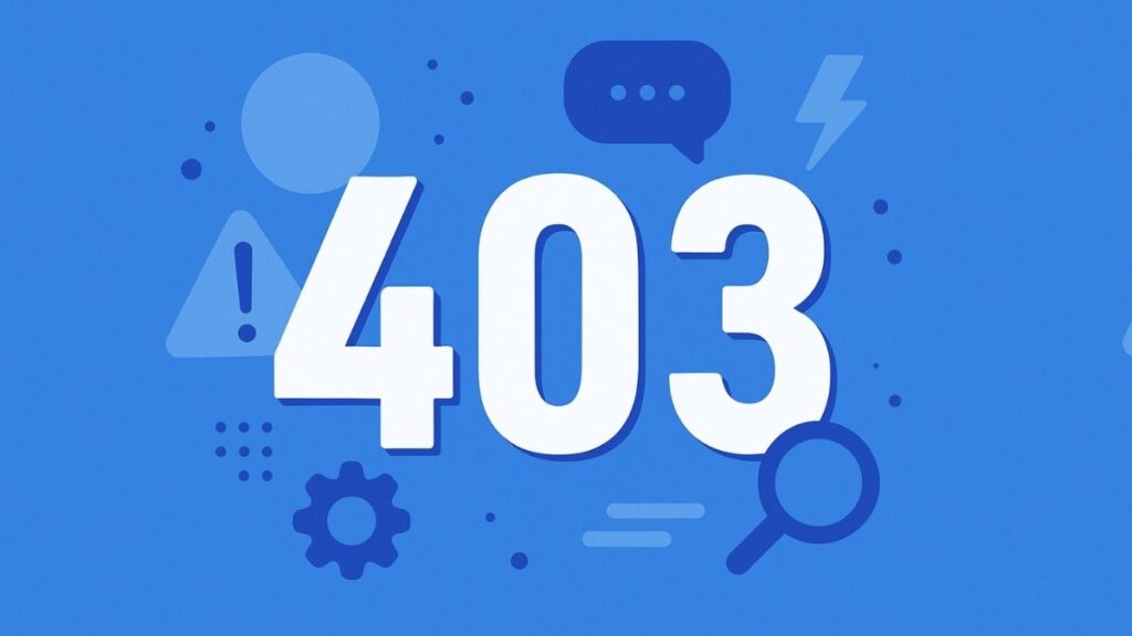 Como corrigir o Google erro 403