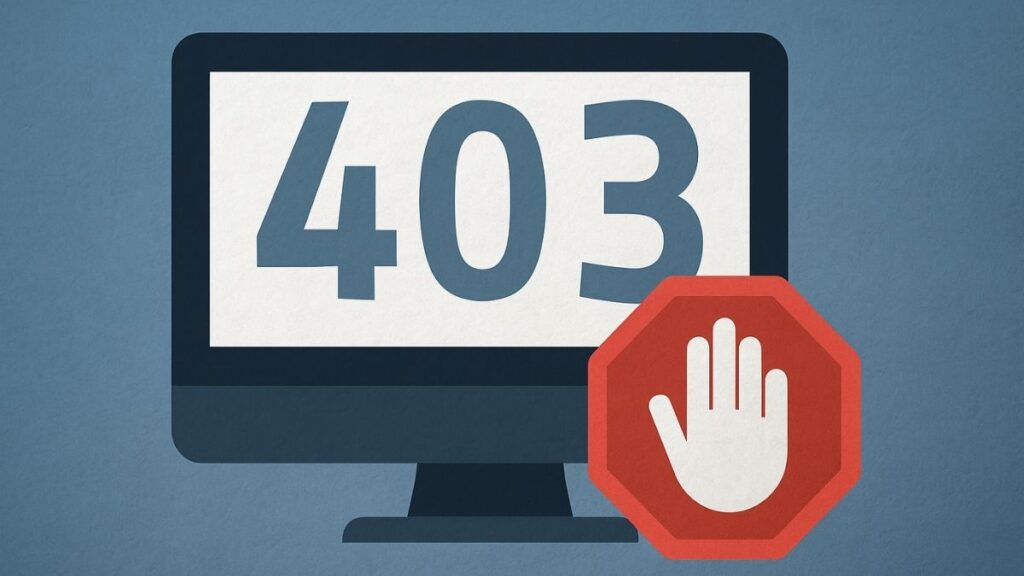 Como resolver o Google erro 403